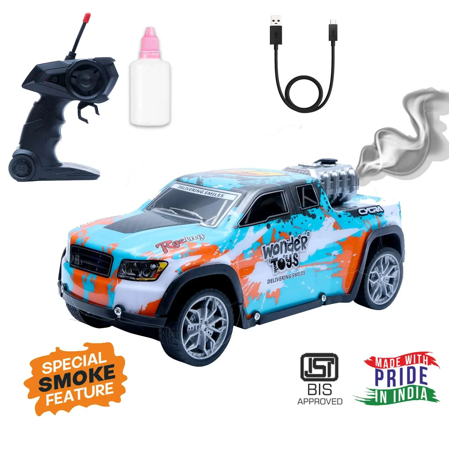 Off Road Speed Car With Smoke