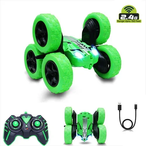 RC Six Wheel Double Flip Stunt Car