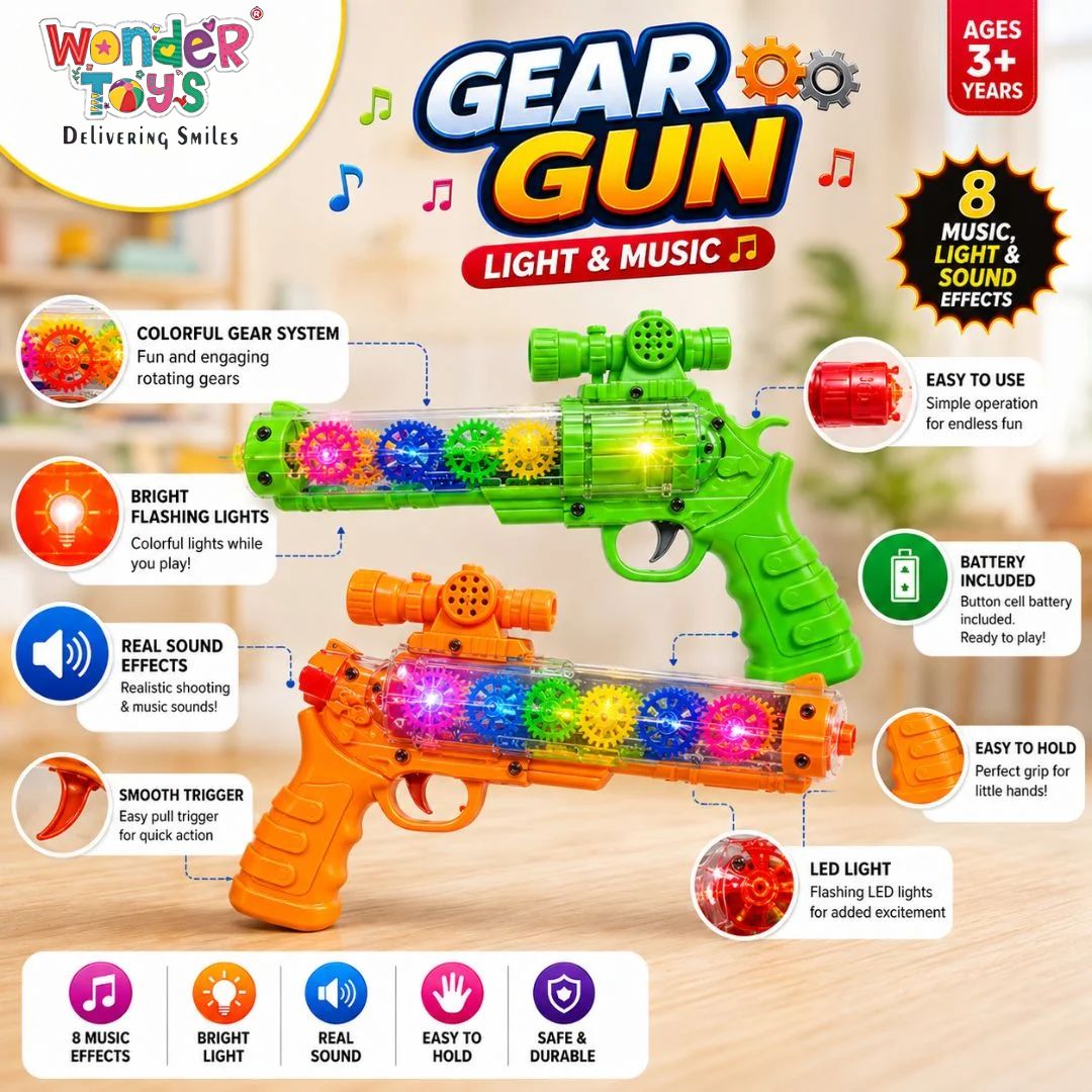 Gear Gun Toy