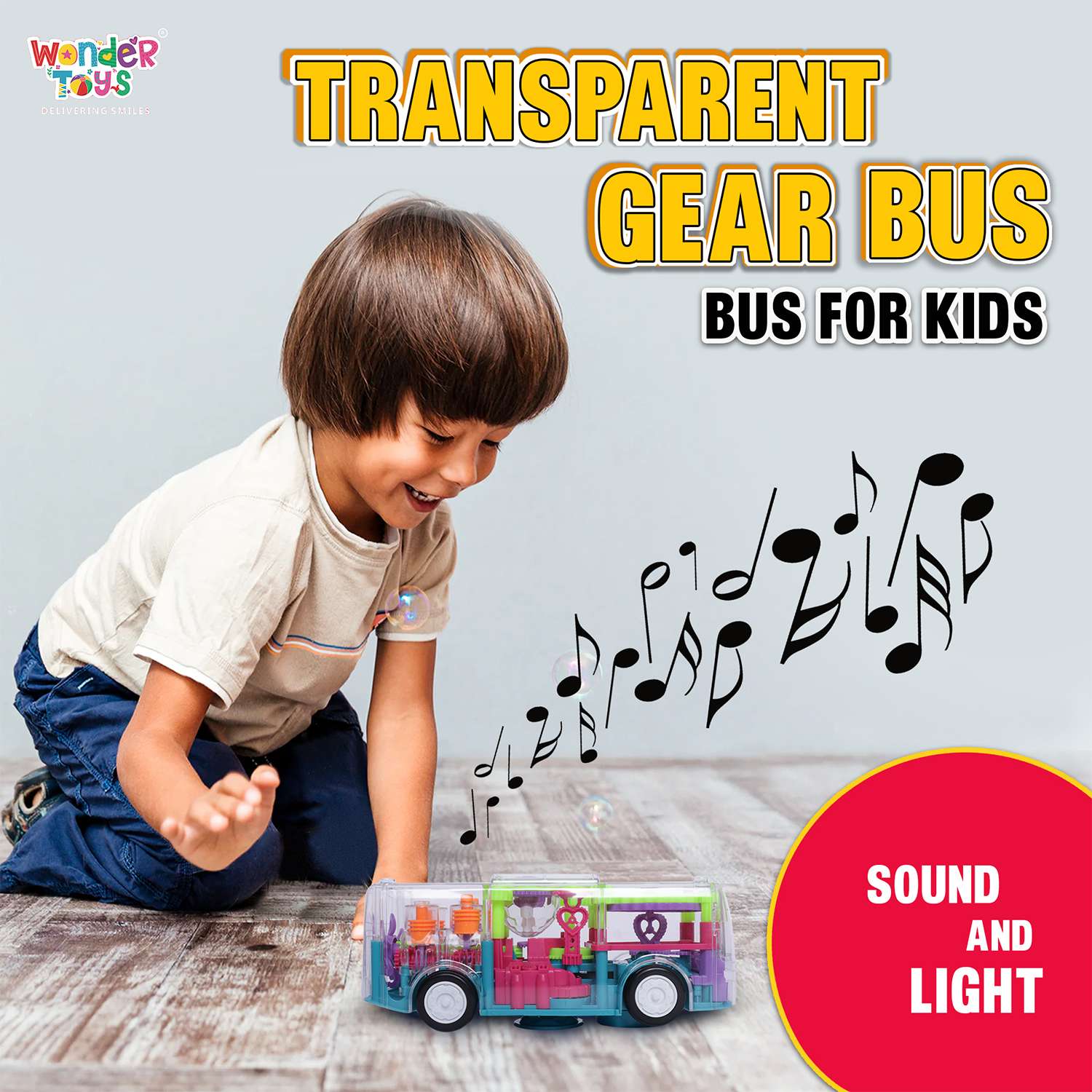 Gaer Bus With Light & Sound