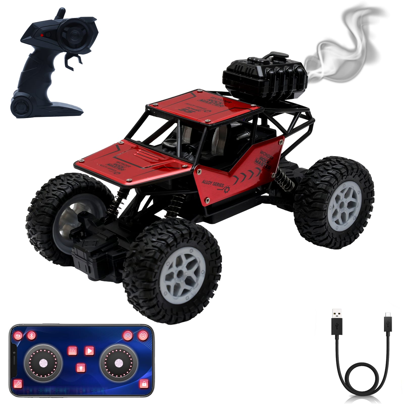 Rock Master Car  with Smoke